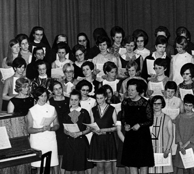25 jaar zingende school in 1968